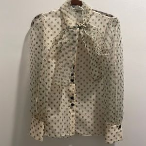 Zara dressy blouse, size xs. TTS.